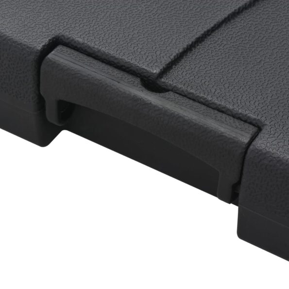 Prenosný stojan na slnečník, náplň piesok/voda 60 l – Obrázok 4