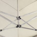 vidaXL Profesionálny skladací párty stan hliníkový 6x3 m krémový – Obrázok 3