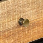 vidaXL Prístavný stolík 118x30x75 cm masívne mangovníkové drevo – Obrázok 6