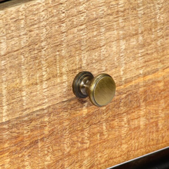 vidaXL Prístavný stolík 118x30x75 cm masívne mangovníkové drevo – Obrázok 6