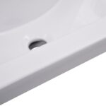 vidaXL Vstavané umývadlo 61x39,5x18,5 cm, keramika, biele – Obrázok 6