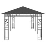 vidaXL Altánok so sieťou proti komárom antracitový 6x3x2,73 m – Obrázok 4