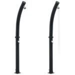 vidaXL Solárna sprcha čierna 214 cm 20 l – Obrázok 3