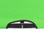 vidaXL Skladacie ležadlo pre dve osoby zelené oceľové – Obrázok 5