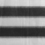 vidaXL Tieniaca plachta na balkón z HDPE 120x600 cm antracitová a biela – Obrázok 2
