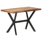 vidaXL Jedálenský stôl 120x60x75 cm, drevený masív s medovým náterom – Obrázok 7