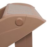 vidaXL Skladacie schody pre psa hnedé 62x40x49,5 cm – Obrázok 8