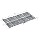 vidaXL Podložky na záhradné stoličky, nízke operadlo 2 ks 100x50x3 cm – Obrázok 7