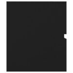 vidaXL Skrinka pod umývadlo, čierna 90x38,5x45 cm, kompozitné drevo – Obrázok 6