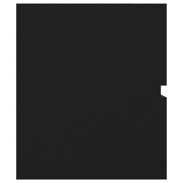 vidaXL Skrinka pod umývadlo, čierna 90x38,5x45 cm, kompozitné drevo – Obrázok 6