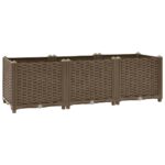 vidaXL Vyvýšený záhon 120x40x38 cm polypropylén – Obrázok 2