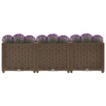 vidaXL Vyvýšený záhon 120x40x38 cm polypropylén – Obrázok 3
