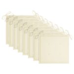 vidaXL Skladacie vonkajšie stoličky 8 ks s podložkami akáciový masív – Obrázok 5