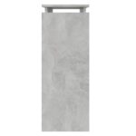 vidaXL Konzolový stolík betónový sivý 80x30x80 cm drevotrieska – Obrázok 5
