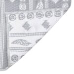 vidaXL Vonkajší koberec šedý 140x200 cm PP – Obrázok 4