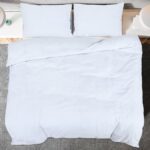 vidaXL Súprava obliečok biela 135x200 cm ľahké mikrovlákno – Obrázok 5