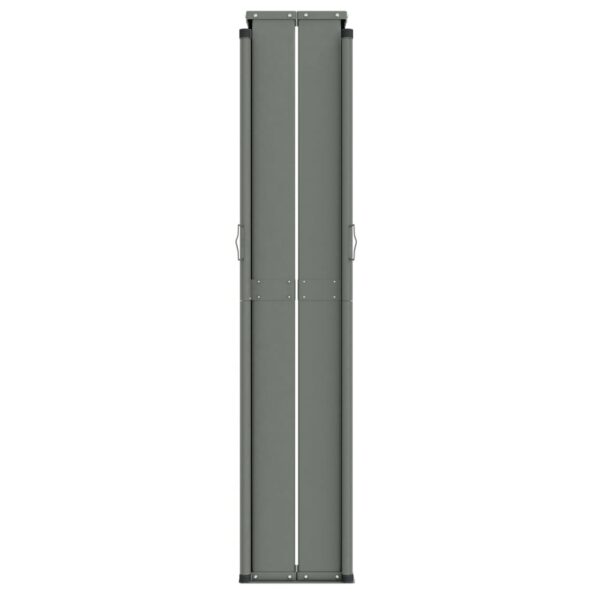 vidaXL Zaťahovacia bočná markíza hnedá 220x600 cm – Obrázok 4