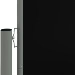 vidaXL Zaťahovacia bočná markíza čierna 220x1000 cm – Obrázok 3