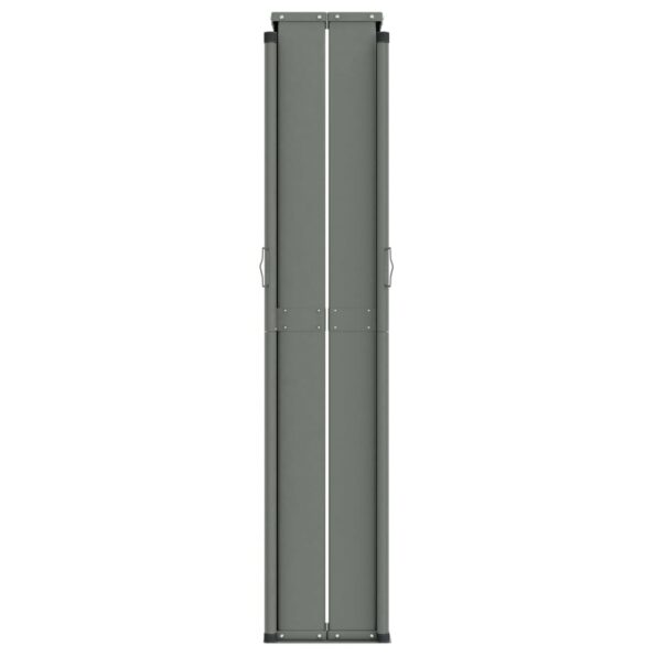 vidaXL Zaťahovacia bočná markíza hnedá 117x1200 cm – Obrázok 4