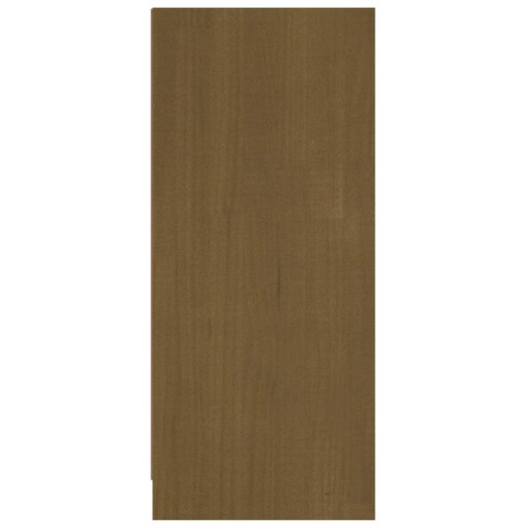 vidaXL Komoda medovo-hnedá 70x33x76 cm masívne borovicové drevo – Obrázok 7