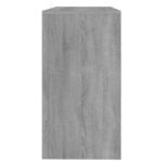 vidaXL Konzolový stolík, sivá sonoma 89x41x76,5 cm, kompozitné drevo – Obrázok 6
