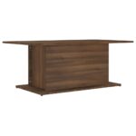vidaXL Konferenčný stolík, hnedý dub 102x55,5x40 cm, kompozitné drevo – Obrázok 2