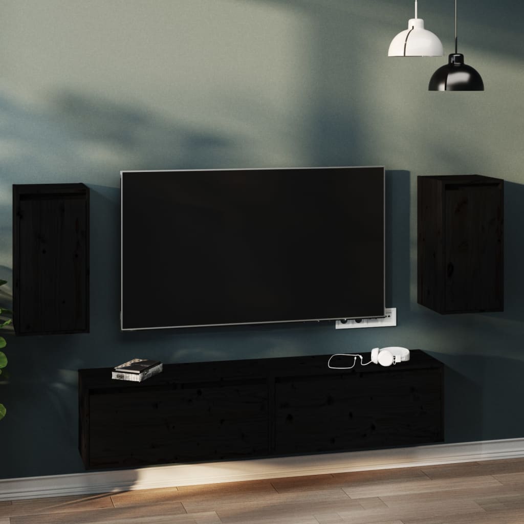 VXL8720286840863_m_en_hd_1.jpg vidaXL Nástenné skrinky 2 ks čierne 30x30x60 cm masívna borovica – Obrázok 1