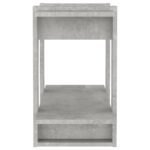 vidaXL Knižnica/deliaca stena betónová sivá 80x30x51 cm – Obrázok 6