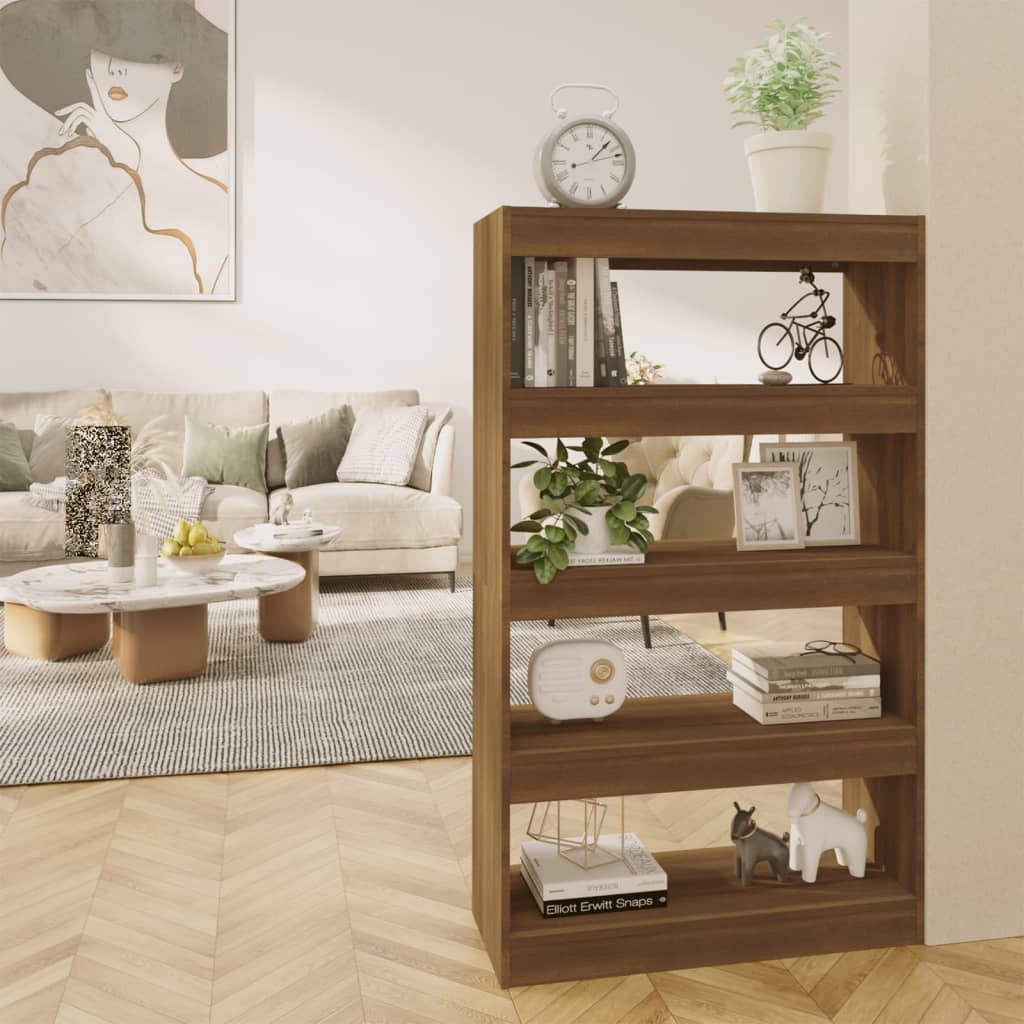 VXL8720286844533_m_en_hd_1.jpg vidaXL Knižnica/deliaca stena, hnedý dub 80x30x135cm, kompozitné drevo – Obrázok 1