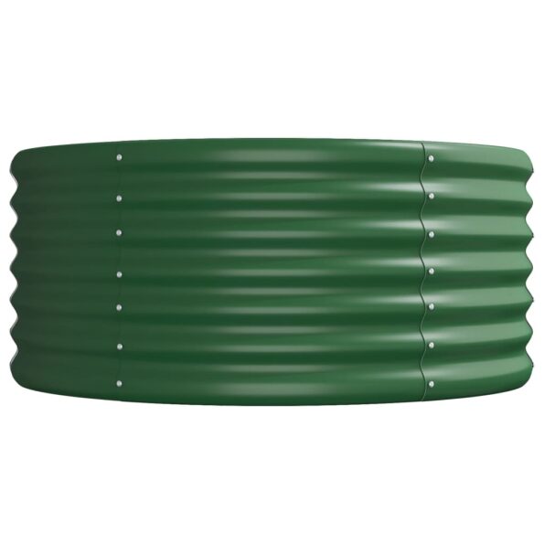 VXL8720286856413_g_en_hd_2.jpg vidaXL Vyvýšený záhradný záhon práškovaná oceľ 512x80x36 cm zelený – Obrázok 4