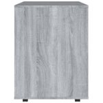 vidaXL Skrinka na kolieskach sivá sonoma 60x53x72 cm spracované drevo – Obrázok 7