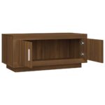 vidaXL Konferenčný stolík hnedý dub 102x50x45 cm spracované drevo – Obrázok 6