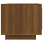 vidaXL Konferenčný stolík hnedý dub 102x50x45 cm spracované drevo – Obrázok 7