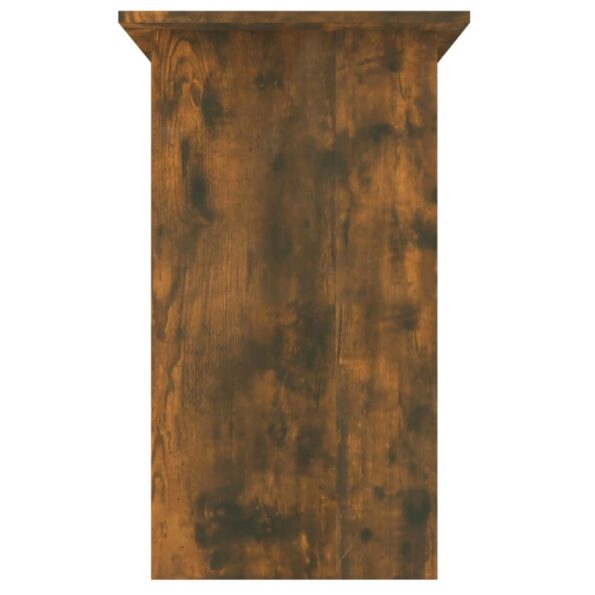 vidaXL Stôl dymový dub 80x45x74 cm spracované drevo – Obrázok 6