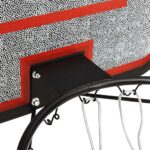 vidaXL Basketbalová doska čierna 109x71x3 cm polyetén – Obrázok 5