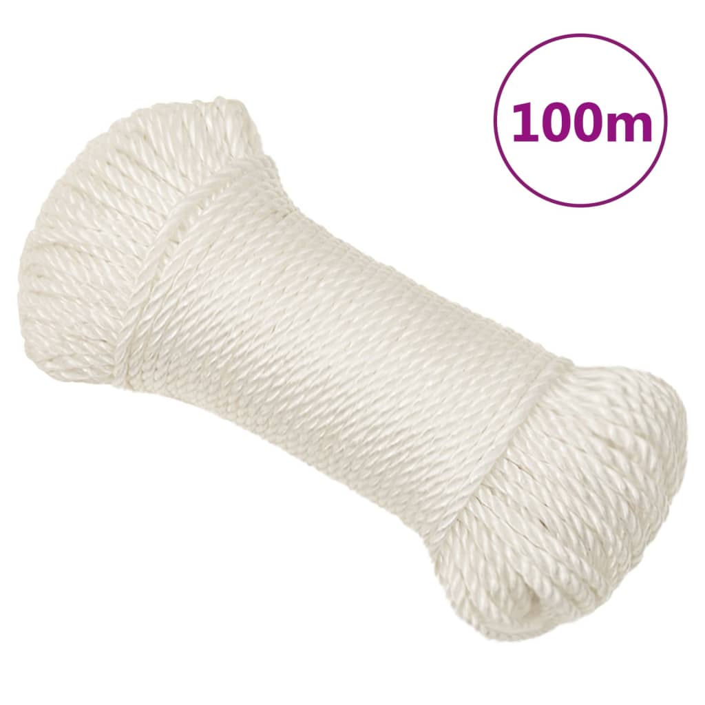 VXL8720287132479_a_en_hd_1.jpg vidaXL Pracovné lano biele 6 mm 100 m polypropylén – Obrázok 1