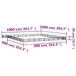 vidaXL Ohrádka pre psov 40 panelov čierna 100x50 cm práškovaná oceľ – Obrázok 6