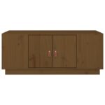 vidaXL Konferenčný stolík medovo-hnedý 100x50x41 cm borovicový masív – Obrázok 6