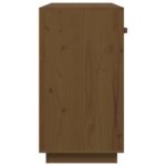 vidaXL Komoda medovo-hnedá 100x40x75 cm masívne borovicové drevo – Obrázok 7