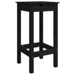 vidaXL Barové stoličky 2 ks čierne 40x40x78 cm borovicový masív<br /> – Obrázok 3