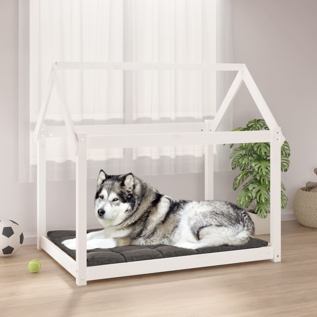 VXL8720287207153_m_en_hd_1.jpg vidaXL Posteľ pre psa biela 111x80x100 cm borovicový masív – Obrázok 1