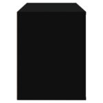 vidaXL Botník čierny 80x35x45 cm spracované drevo – Obrázok 6