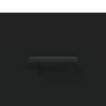 vidaXL Komoda, čierna 100x36x60 cm, kompozitné drevo – Obrázok 9