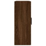 vidaXL Nástenná skrinka hnedý dub 69,5x34x90 cm – Obrázok 8