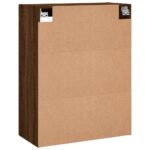 vidaXL Nástenná skrinka hnedý dub 69,5x34x90 cm – Obrázok 9