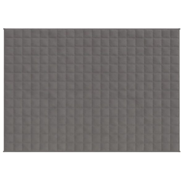 VXL8720845601416_a_en_hd_1.jpg vidaXL Záťažová prikrývka šedá 150x200 cm 11 kg látka – Obrázok 2