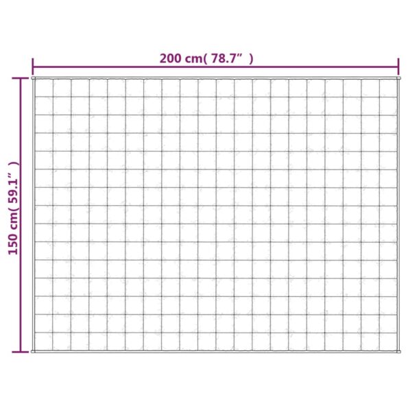 VXL8720845601416_g_en_hd_4.jpg vidaXL Záťažová prikrývka šedá 150x200 cm 11 kg látka – Obrázok 6
