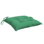 vidaXL Vankúše na paletové sedenie 4 ks zelené 50x50x7 cm oxford.látka – Obrázok 3