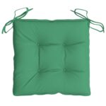 vidaXL Vankúše na paletové sedenie 4 ks zelené 50x50x7 cm oxford.látka – Obrázok 5