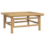 vidaXL Záhradný stôl 65x55x30 cm bambus – Obrázok 2